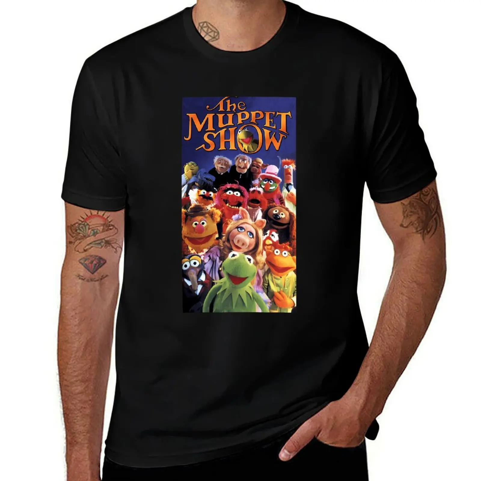 The Muppet Show - Vintage Cast Retro Tv T-Shirt luxury designer Aesthetic clothing new edition men t shirt