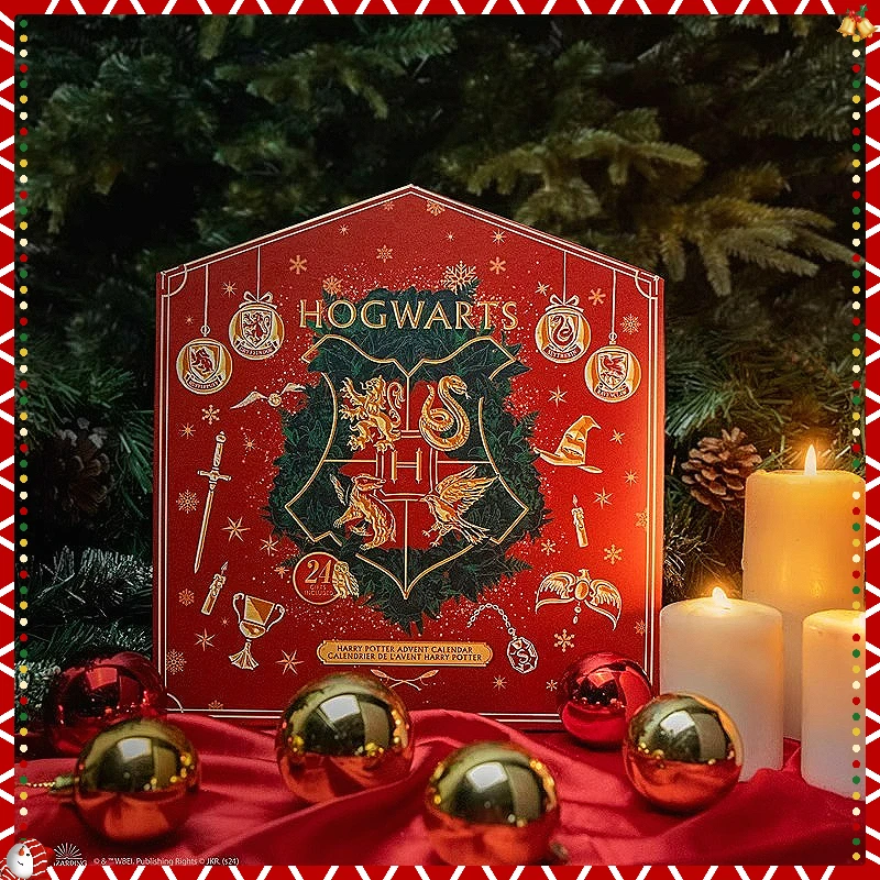

24pcs/set Harry PotterS Christmas Countdown Calendar Peripheral Hogwarts House Random Model Advanced Customized Christmas Gift