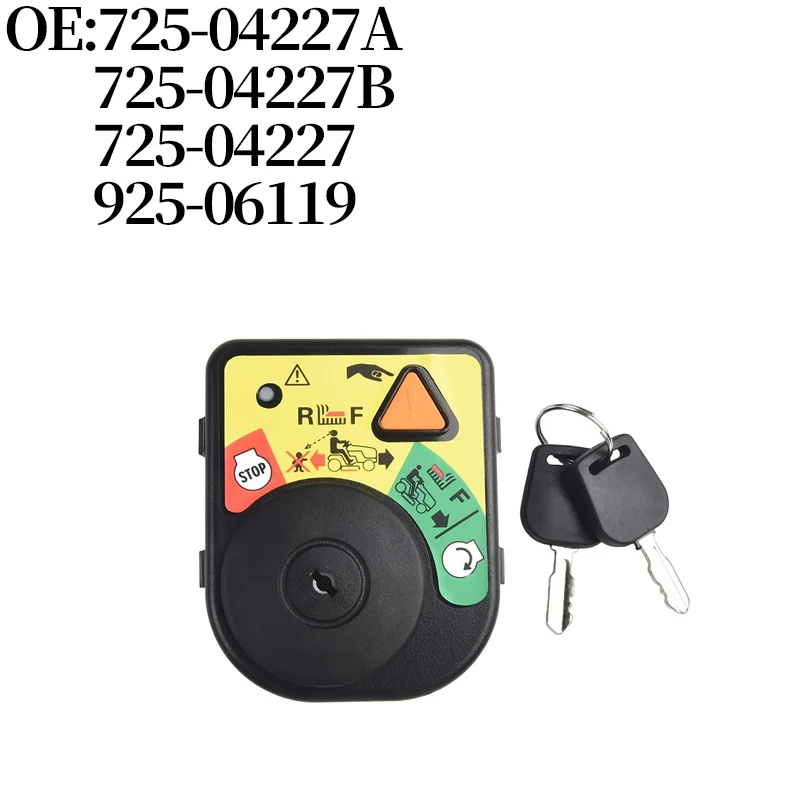 Lawn Mower Accessories Agricultural Machinery Parts 725-04227 925-06119 725-04227A 725-04227B Ignition Switch (With Key) for MTD