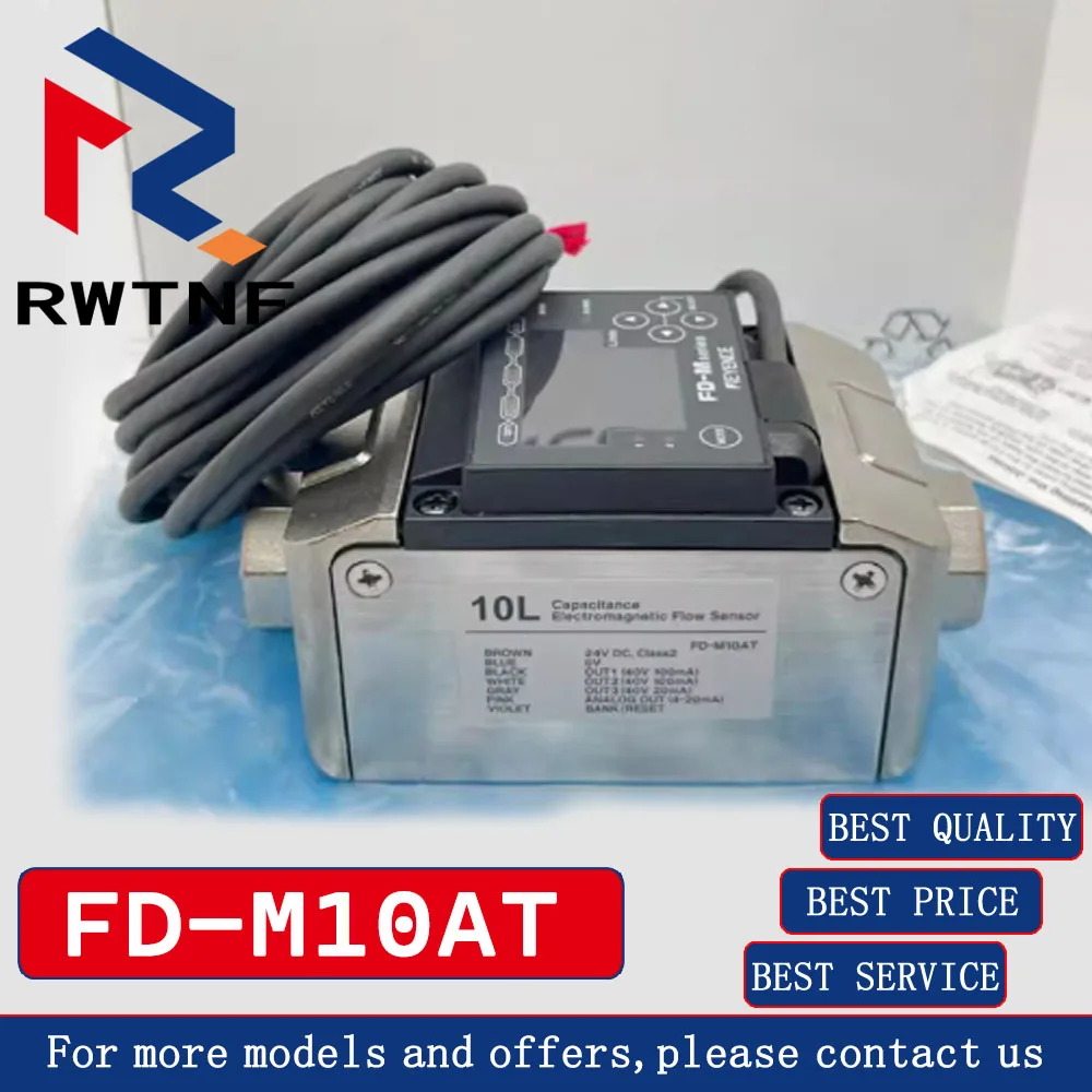 Brand New Genuine FD-M10AT KEYENCE Contactless electrode electromagnetic flow sensor, 100% original warehouse stock