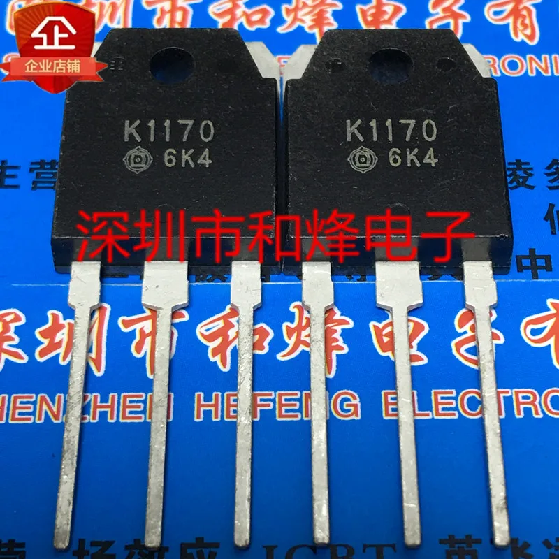 10PCS/lot 2SK1170 K1170 TO-3P 500V 20A Really Stock Best Quality In Stock Fast Shipping