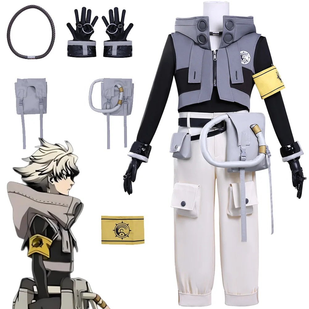 

Gachi A Kuta Rudo Cosplay Fantasy Clothing Battle Suit Anime Costume Disguise Adult Men Roleplay Fantasia Party Outfits