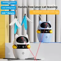 Varita giratoria láser eléctrica para gatos