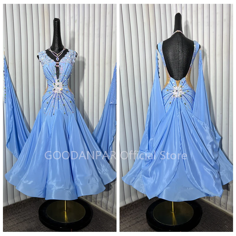 

GOODANPAR ballroom dance dress Standard Ballroom Dance Dress for Competition Costume ballroom dancing wear
