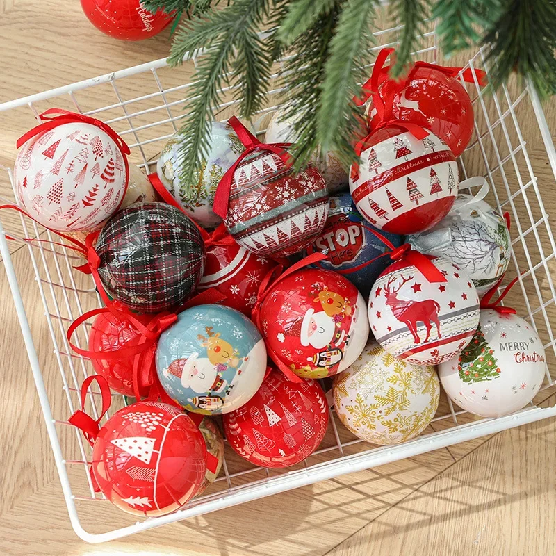 

New Christmas Ball Pendant Snowman Foam Ball Pendant Christmas Tree Decorations Hanging Ball Atmosphere Layout