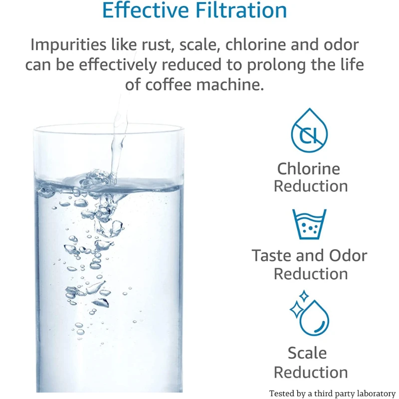 Cartuccia del filtro dell\'acqua della macchina del caffè con sorgente a molla compatibile con Melitta Krups Claris F088 Siemens TCZ60003 AEG Bosch