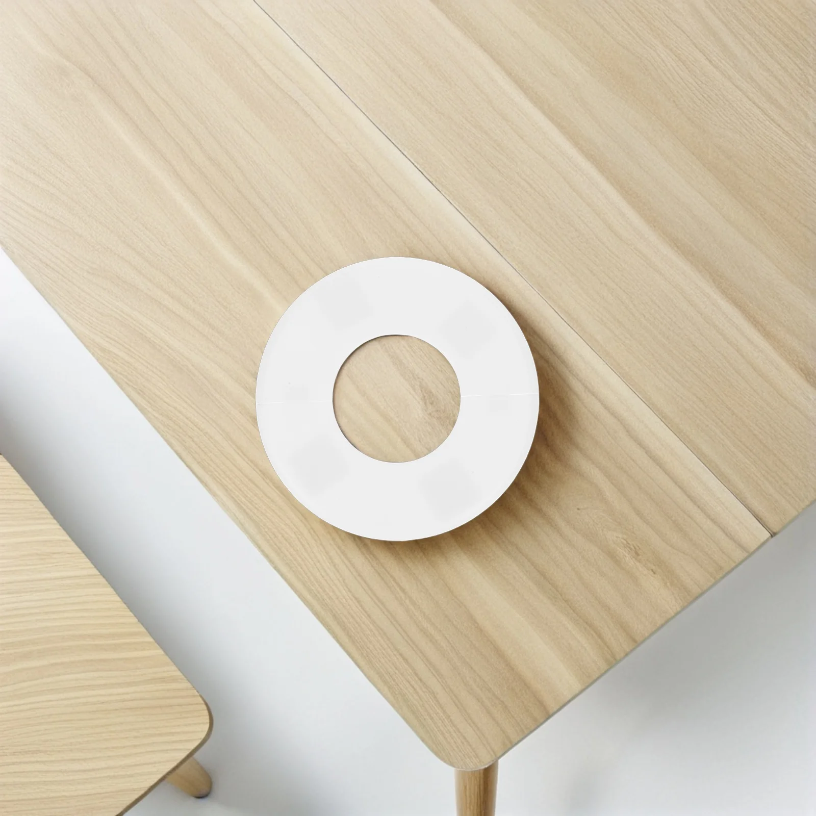 

2Pcs Pool Ladder Escutcheons Round White Pipe Cover Plate Durable Protective Cover for Swimming Pool Ladder Holes Plumbing Pipes