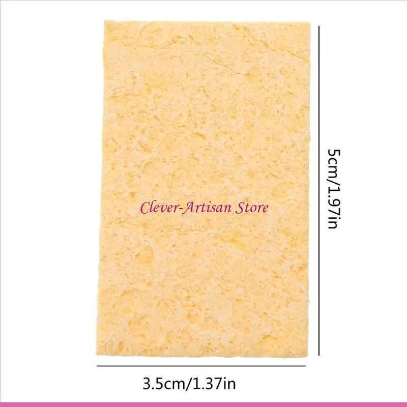 E06B Soldering Iron Cleaning Sponge High Temperature Resistant Welding Accessories