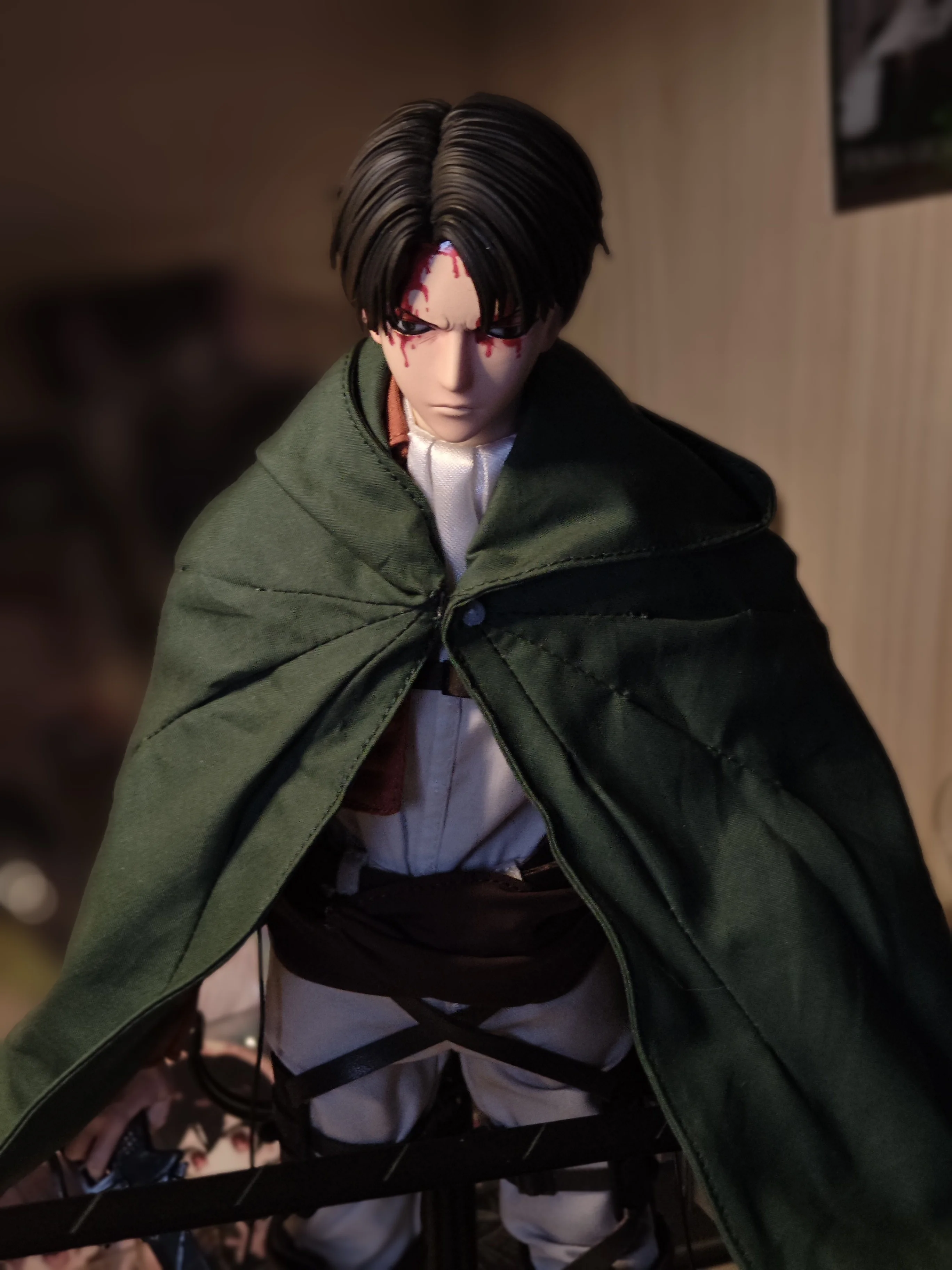 W magazynie oryginalne oryginalne zabawki YIBO Niren Studio 1/6 YB-R2013 A/B Levi Ackerman żołnierz szef Model postaci zabawka