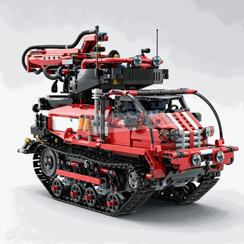 3425 PCS Firetruck Emergency Rescue Vehicle Model Custom Building Blocks Puzzle Architecture DIY Assembly Educational Toy Gifts