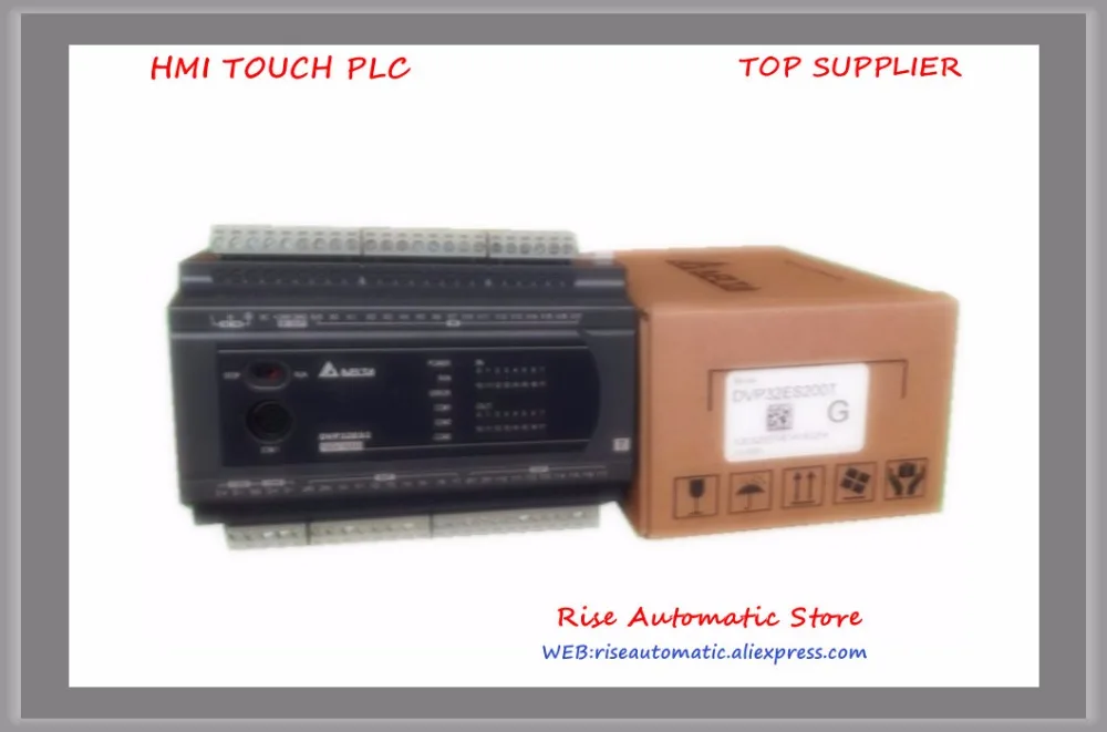 DVP32ES200T New Original PLC ES2 Series 100-240VAC 16DI 16DO Transistor Output