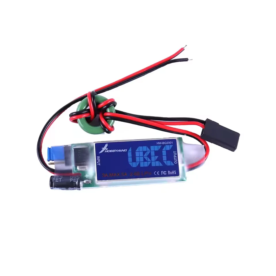 Hobbywing External UBEC-3A DC-DC Converter Original with Anti Counterfeit Label Model Airplane Voltage ReductionAnd Trucks