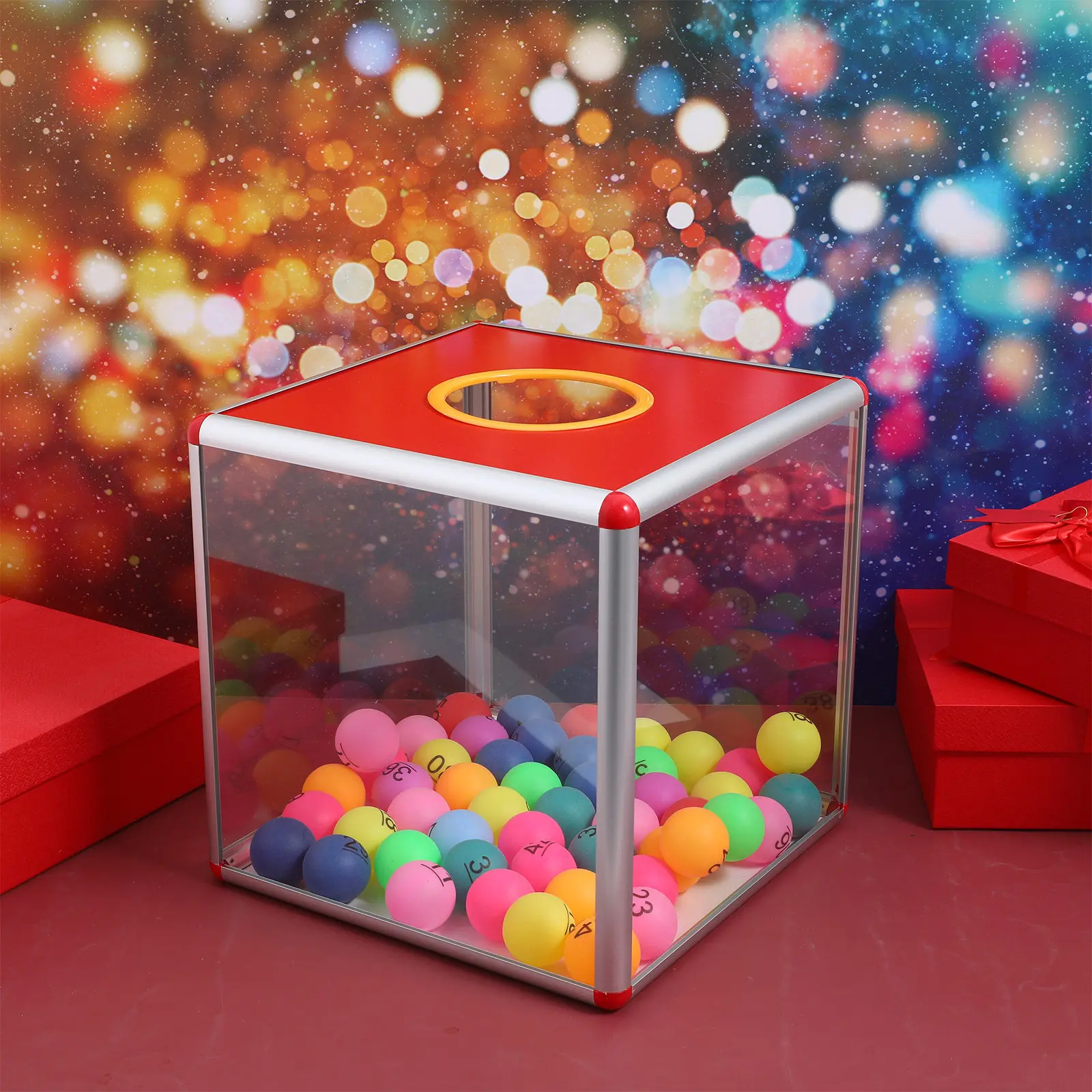 metal-lottery-box-heavy-duty-cubic-ballot-donation-suggestion-card-holder-for-office-party-events-outdoor-indoor-use-raffle