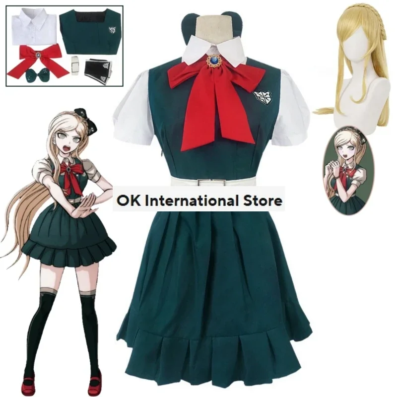 Anime recruté Arompa 2 Putus Asa Sonia Nevermind Gun Cosplay, uniforme de princesse Kostum, uniformes JK, ensemble de performance pour la fête d'Halloween