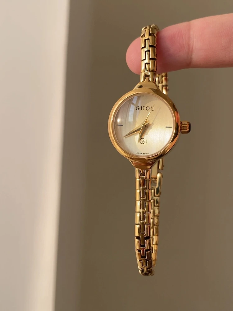 Vintage Women's Watch Exquisite Quartz Watch Waterproof Fashion Temperament Women's Watch часы женские наручные