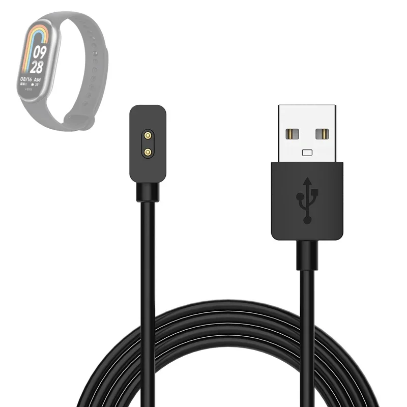 

USB Charging Cable For Xiaomi Mi Band 9/8/Pro/Active Smart Bracelet Wristband Miband Smartband Charger Power Adapter Accessories