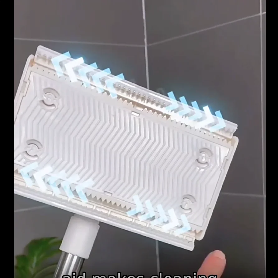 Floor Cleaning Dust Mops No-wash Face Towel Mop With 4 Reusable Cloths Household Cleaner Supplies For Pet Hair Bathroom