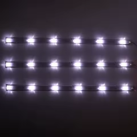 9piece/lot FOR 32 inch 6Lamp LED light bar Hisense LCD TV LED backlight aluminum substrate light strip 6V 6Light 57CM