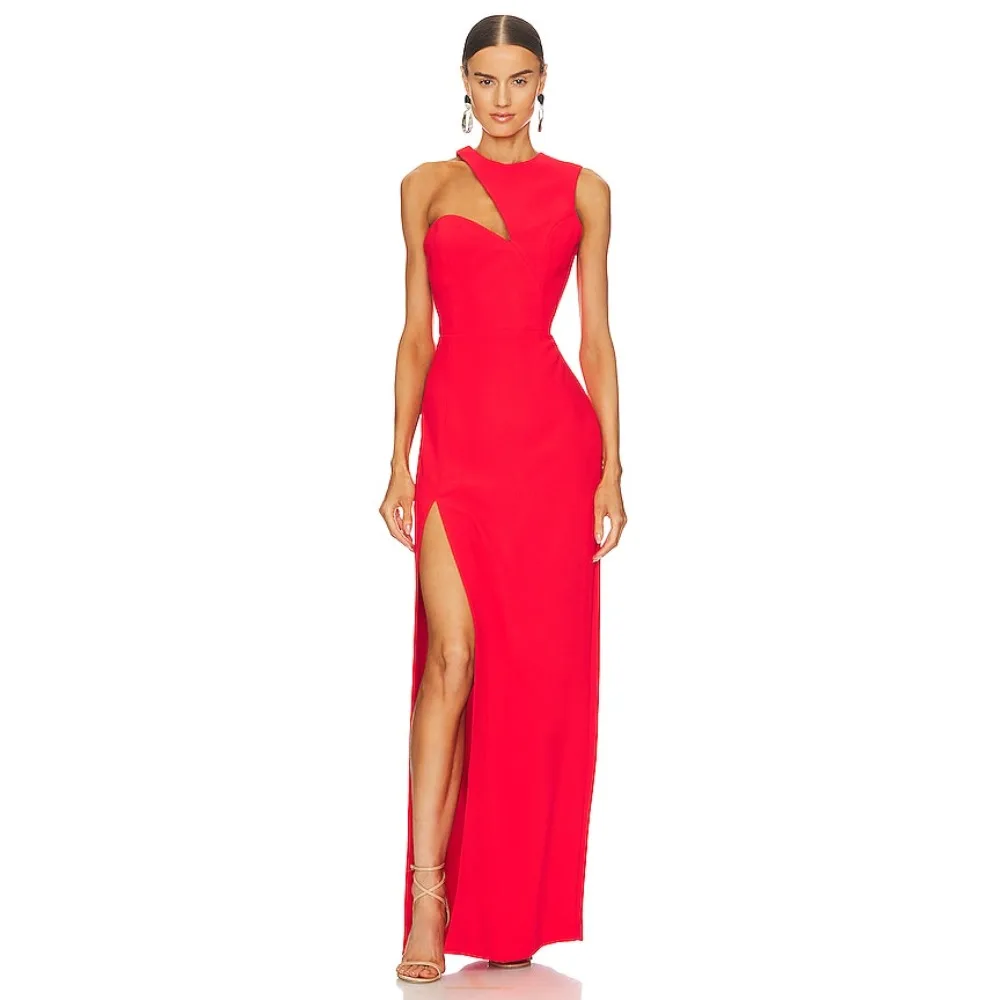Maßgeschneiderte One-Shoulder Abendkleider – Elegantes, modernes, klassisches, formelles Ballkleid für Damen 2026 – Detail 2