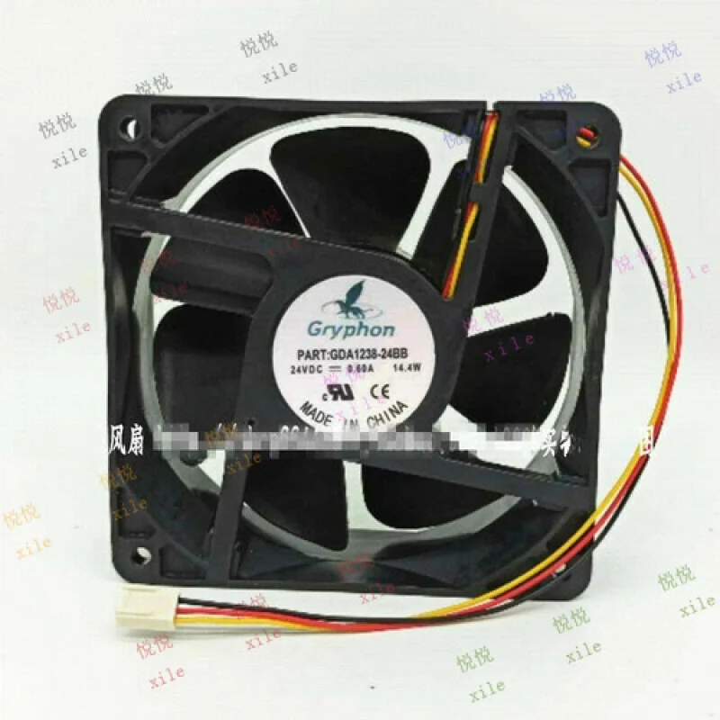 

L L ДЛЯ Gryphon GDA1238-24BB 24 В 0,60 А 14,4 Вт 12 см 12038 инверторный вентилятор охлаждения