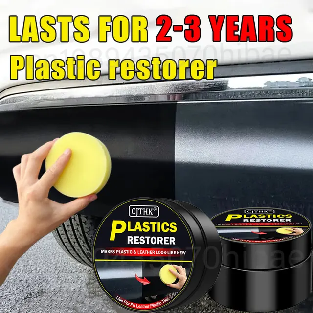 Preparat do renowacji plastików samochodowych, przywracający czarny połysk, środki do czyszczenia samochodów, przywracanie plastików i skóry, polerowanie i naprawa samochodów, powłoka renowacyjna.