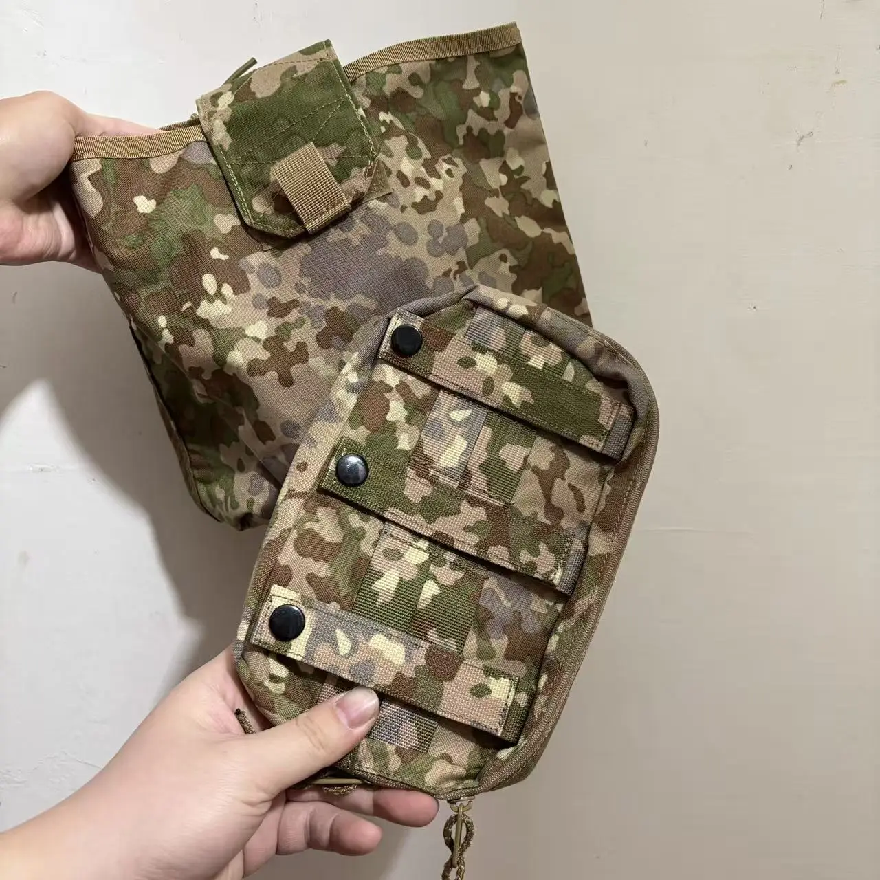 

Немецкая камуфляжная складная сумка для вторичной переработки, различная сумка, тактический жилет MOLLE, сумка для аксессуаров, расширительный субпакет