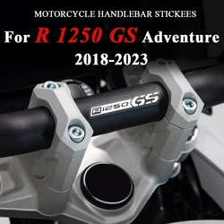 Motorcycle Handlebar Decals Waterproof Motorbike Stickers Accessories For BMW R1250GS R 1250 GS R1250 1250GS Adventure 2018-2023