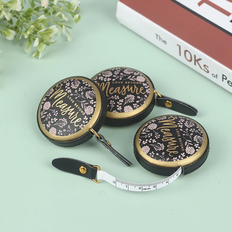 1.5m Tailor Tape Portable Retractable Vintage Style Mini Tape Nostalgia Measure Ruler