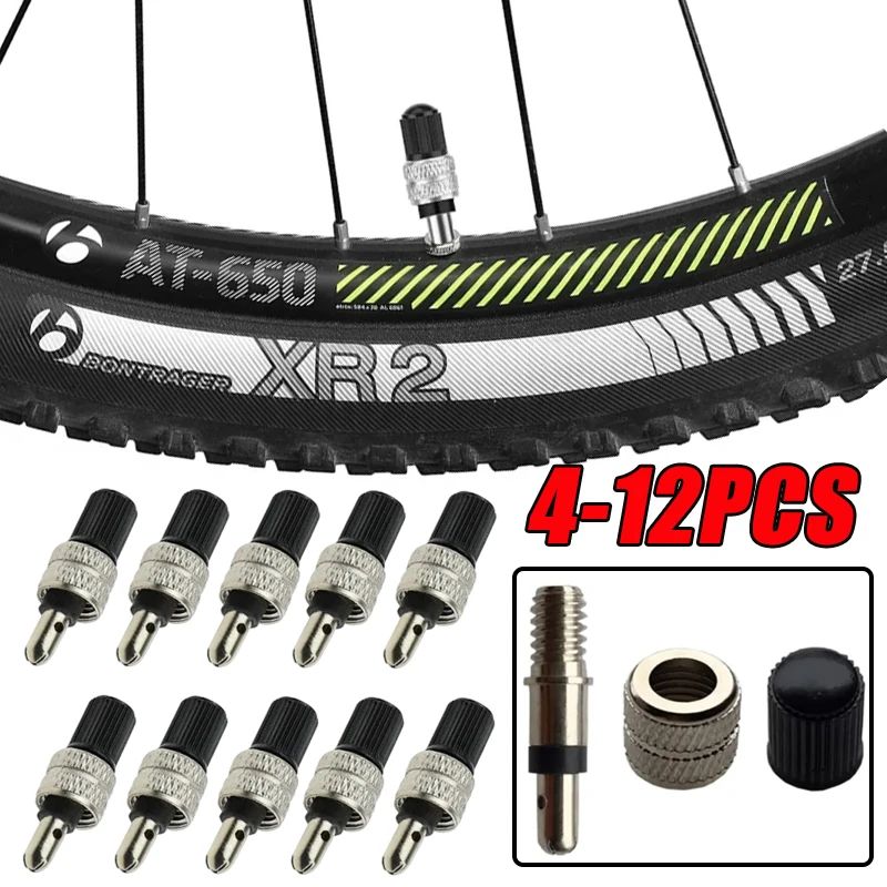 

Bicycle Valve Core Assembly Frost-resistant And Heat-resistant No Tube Required Removable Presta Valve Core For Mountain Bikes