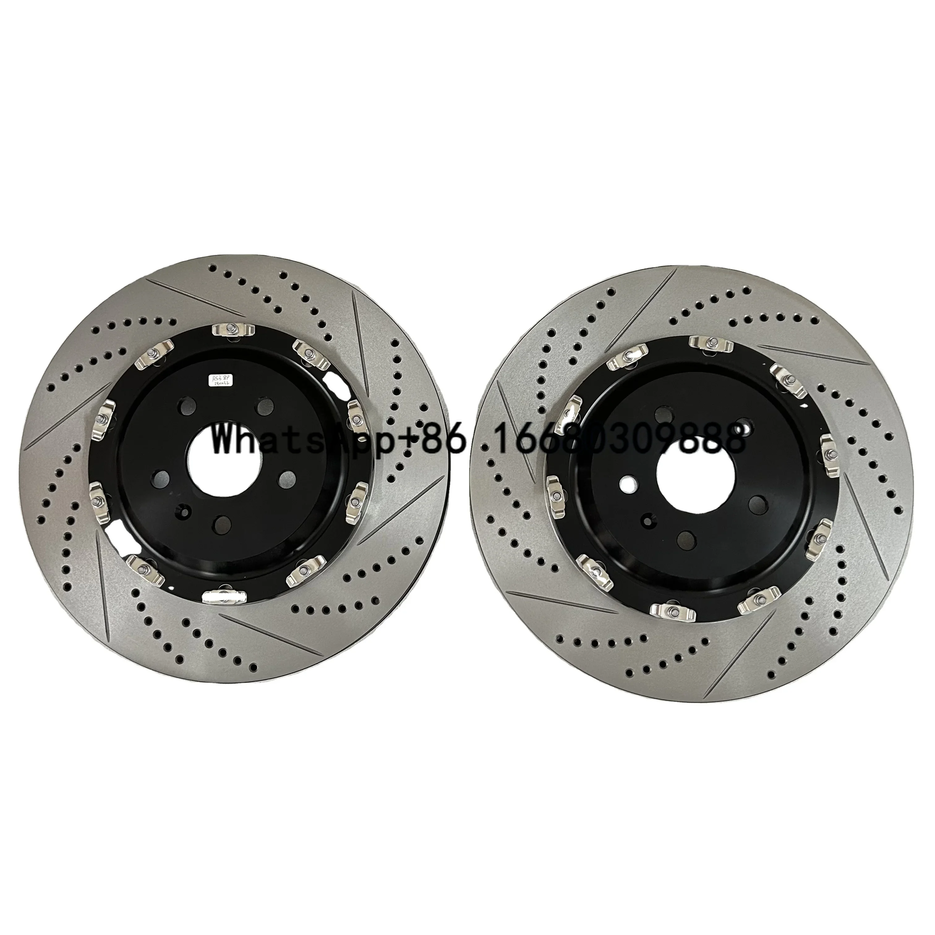 High Performance 330 355 360 370 390mm Auto Brake Rotors Discs OEM Number with Center Hat For Different Car Model