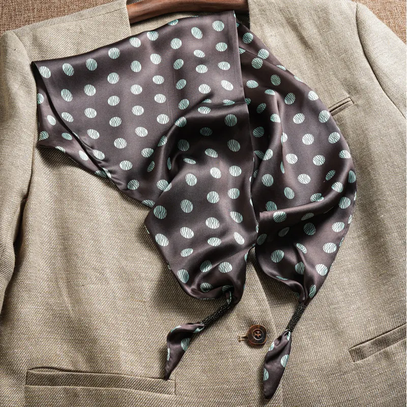 Luxuriöser Schal Damen-Hijab Bedruckter Turban Weiblicher Kopfschmuck Bandana Damen-Schal Wickeltücher Halstuch Foulards Femme Kopftuch – Detail 17