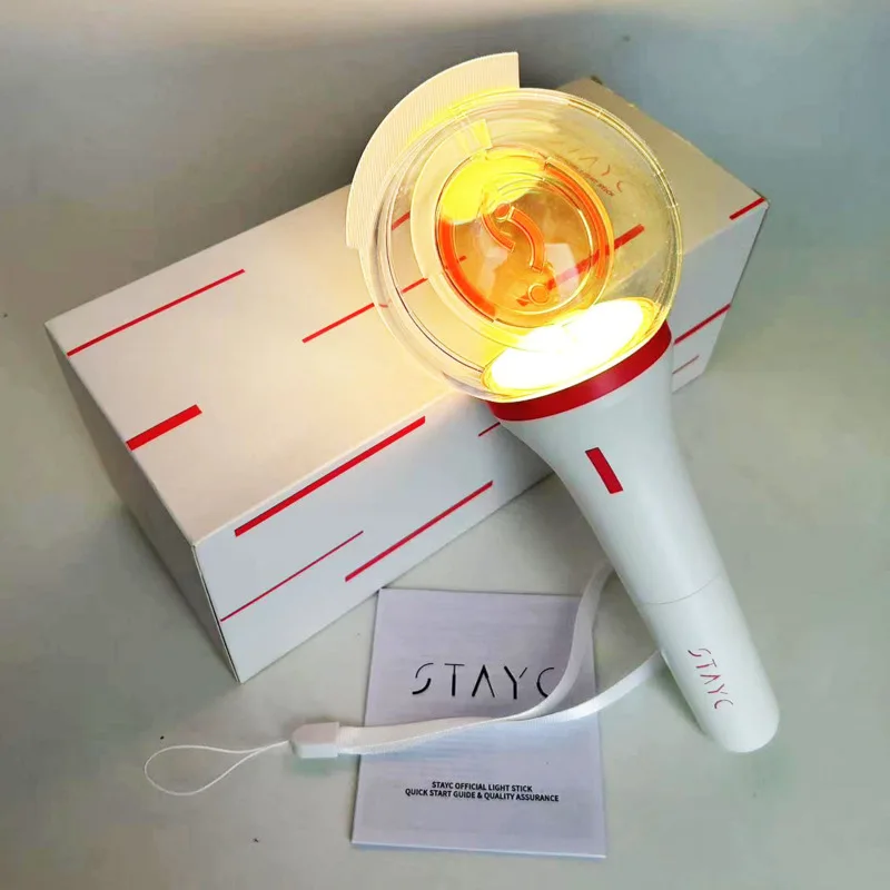 Kpop Stayc Lightstick Korea Light Stick Globe Hand Lamp Concert Lamp Hiphop Party Flash Fluorescent Toys Fans Collection Gift