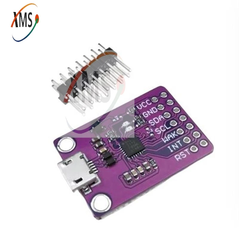 1 pz-10 pz CP2112 scheda di Debug USB a SMBus I2C modulo di comunicazione 2.0 MicroUSB 2112 Kit di valutazione per modulo sensore CCS811