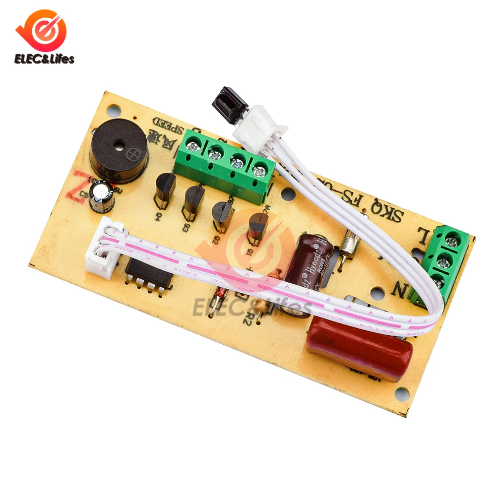 Imagem -05 - Universal Ventilador de Controle Remoto Modificado Placa de Circuito Placa de Controle Elétrico Ventilador Universal Placa de Computador tipo 110v240v
