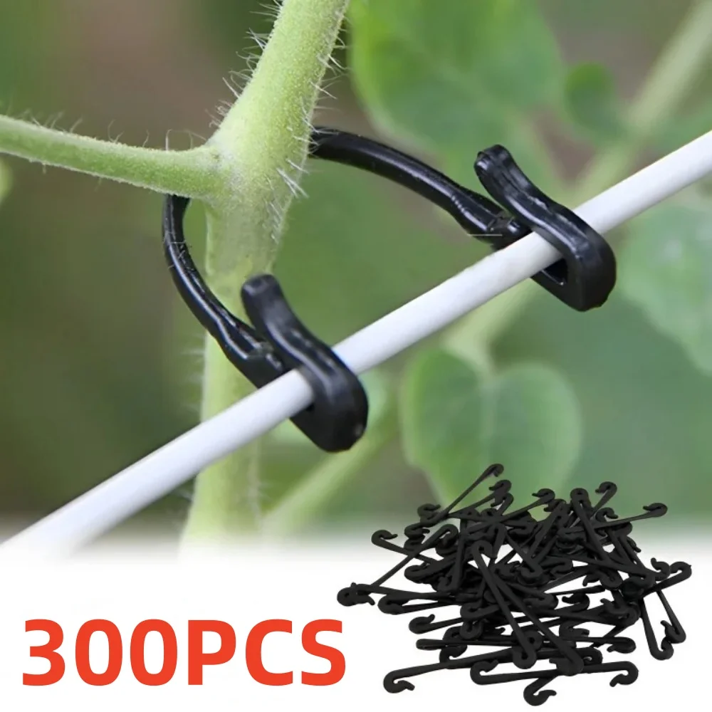 Plant Vine Binding Clip Garden Plants Fixed Clip Buckles Tomato Vegetable Grape Support Vine Clip Fixed Plant Clips