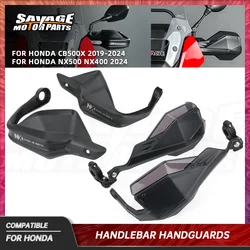 Motorcycle Handlebar Handguards For Honda NX500 NX400 2024 CB500X 2019+ Hand Guard Wind Deflector Handle Lever Protector