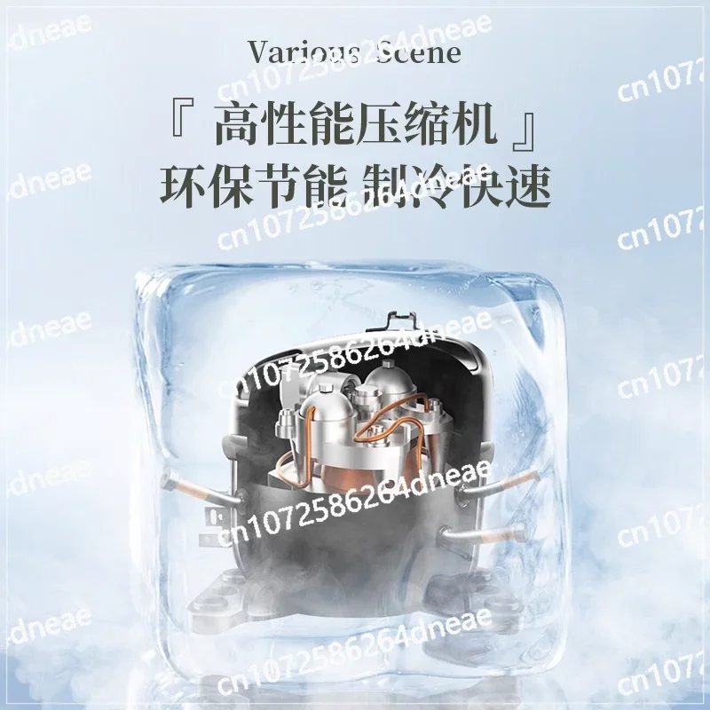 ثلاجة سيارة جديدة 24 فولت سيارة صغيرة منزلية شاحنة مزدوجة الأغراض 12 فولت ضاغط تجميد ثلاجة التخييم في الهواء الطلق #5