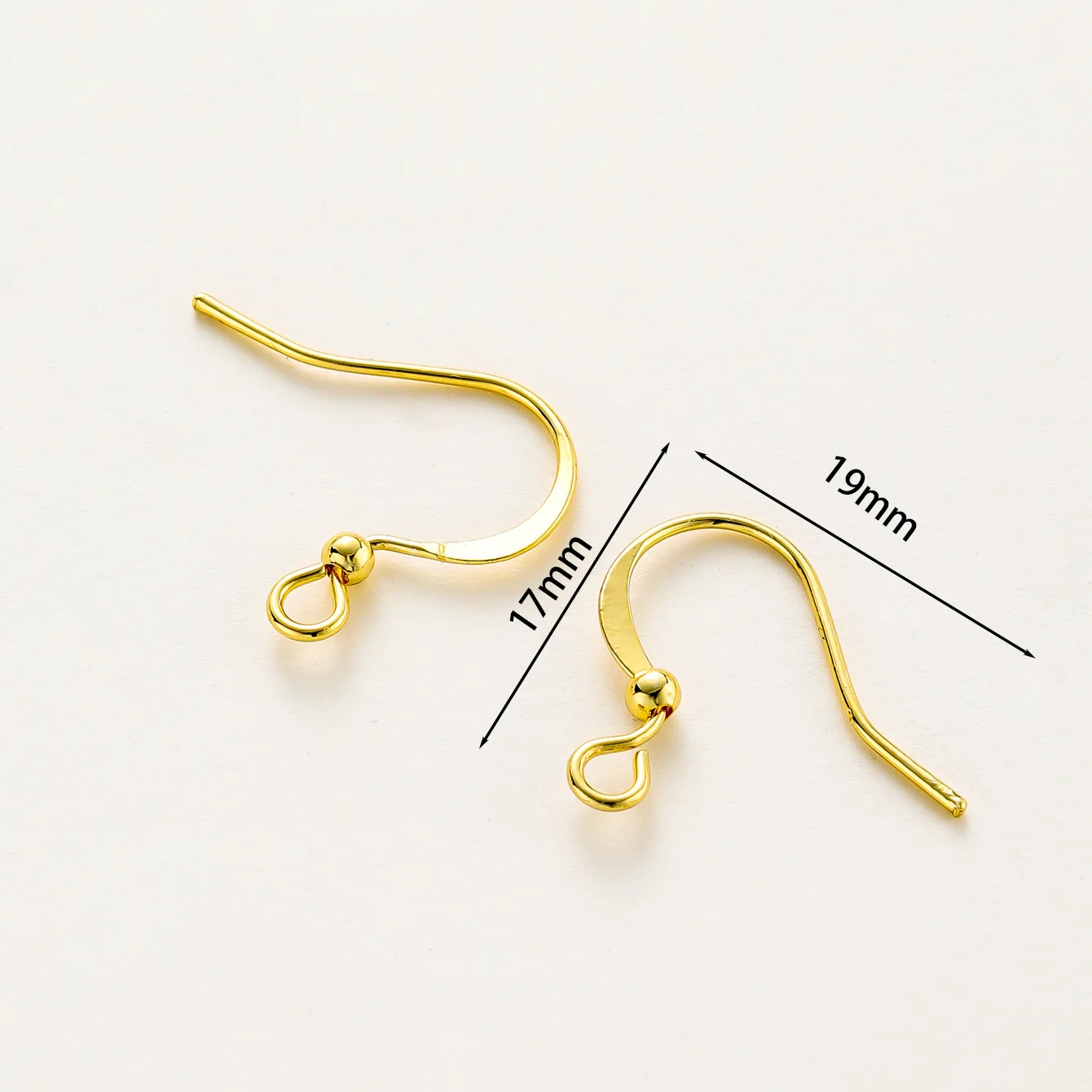 20pcs ขายร้อน 14K/18K Multi-สีหู Hook อุปกรณ์เสริม,Anti Allergic แบนหู hooks, ทําด้วยมือ DIY อุปกรณ์เสริมหูขายส่ง