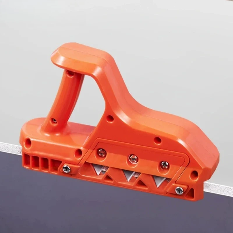 1PC Plasterboard Quick Cutter Gypsum Board Hand Plane Drywall Edge Chamfer 45°/60° Woodworking Trimmer Hand Tool