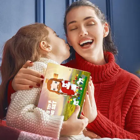 Helige Jesus Byggklossar Set Kristendom Herde Korsfästelse Gudfadern Actionfigur Modell Klossleksak Julklapp för Barn 10 best sales Lego-modeller - №10