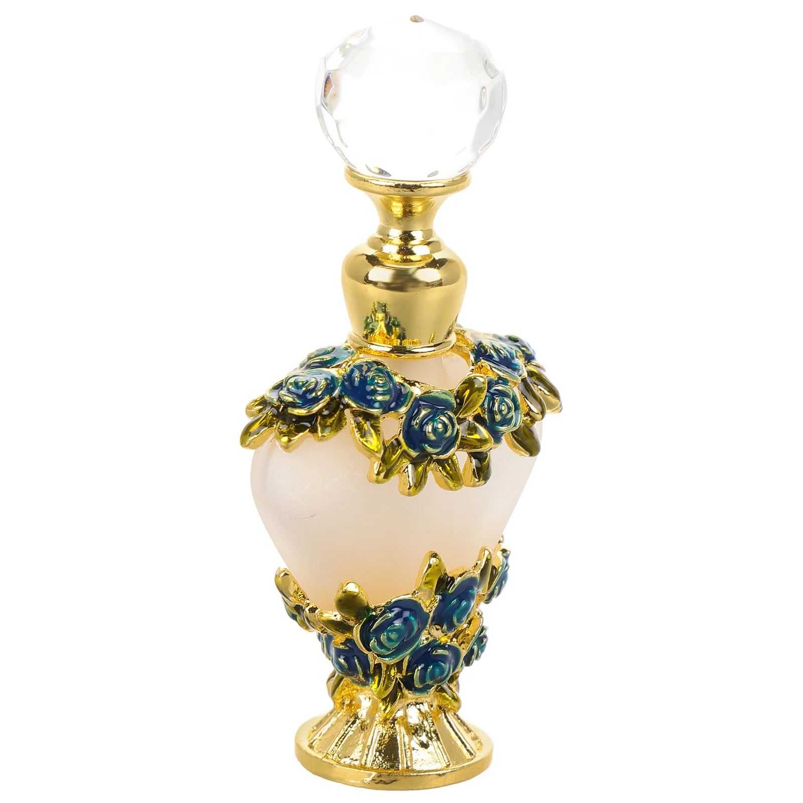 

Small Vintage Rose Perfume Bottle Portable Refillable Essential Oil Glass Bottle Fragrance Travel Dispenser Perfume Bottles
