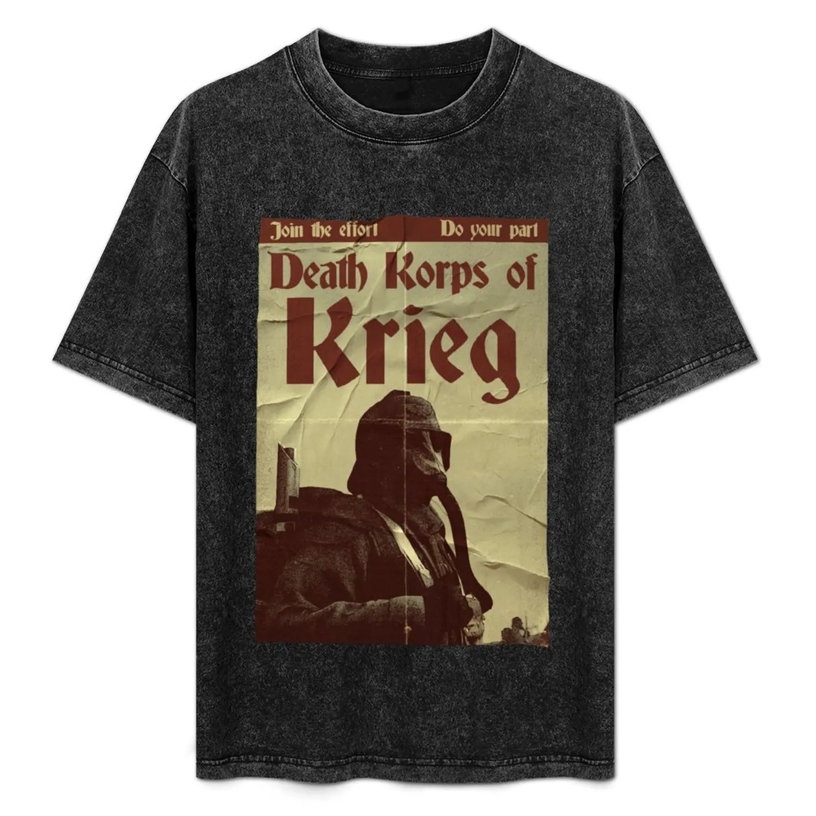 

Death Korps recruitment T-Shirt Large Size Soft Cotton T-Shirt