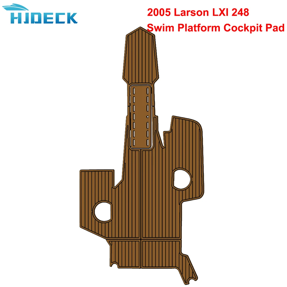 2005 Larson LXI 248 Swim Platform Cockpit Pad Teak Sintetico Barca Carpet For Boat Accessories Marine kayak Customizable