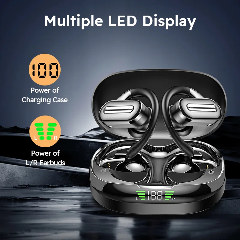 Black Sports Wirele…