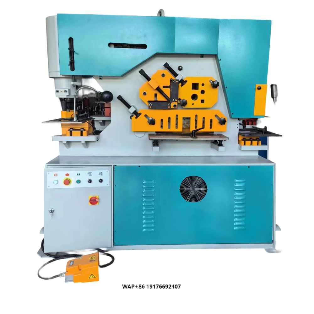 Hot Selling Hydraulic Combined Punching and Shearing Ironworker Machine Easy to Operate for Manufacturers