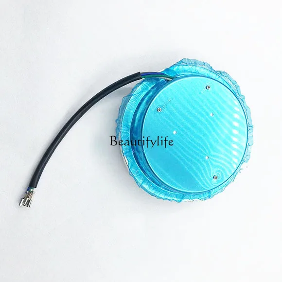 Motorcycle LED super bright strong light high and low beam round head lights are universal