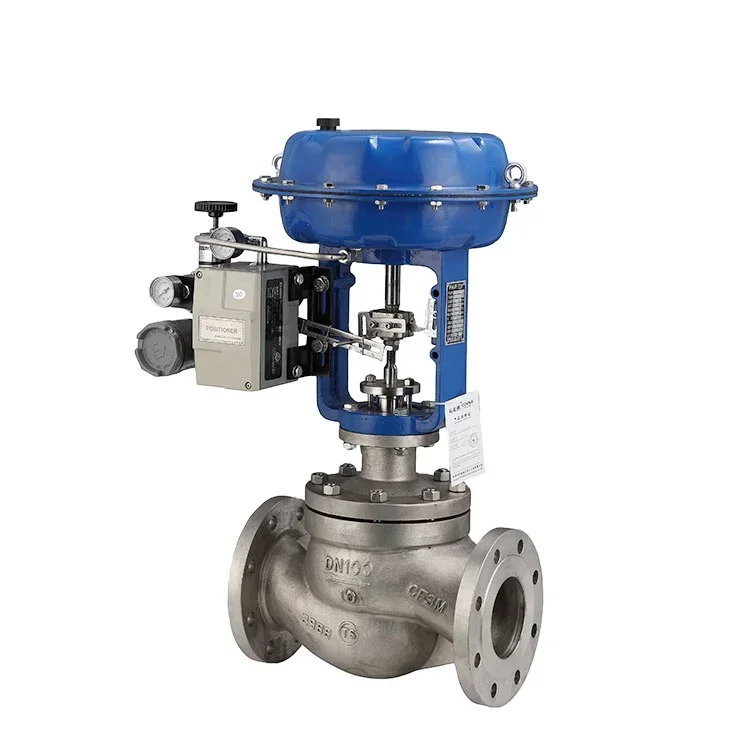 

Pneumatic Modulating Valve Stainless Steel 304 ANSI Class 150 with Smart Positioner 4-20mA Pneumatic Regulating Valve