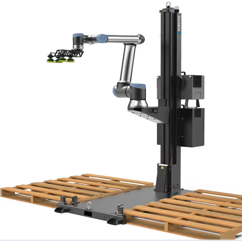 Wide Arm Length UR 20 Cobot with AIR PICK Gripper China Supplier Robotic Arm 20kg Payload for Stacking Heavy parts