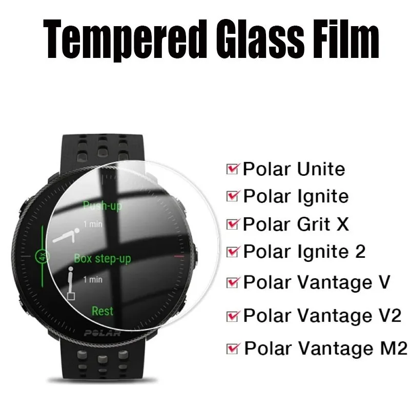 Glass For Polar Unite Ignite 2 Vantage V2 M2 V Screen Protec