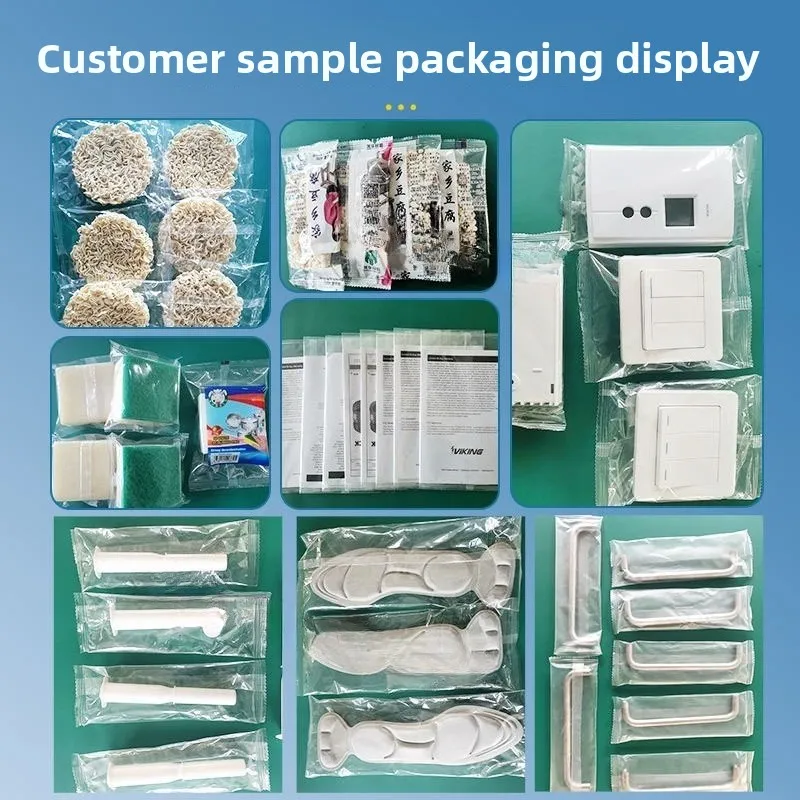 Steel pipe automatic hardware packaging machine, handle aluminum curtain rod sealing packing and sealing machine